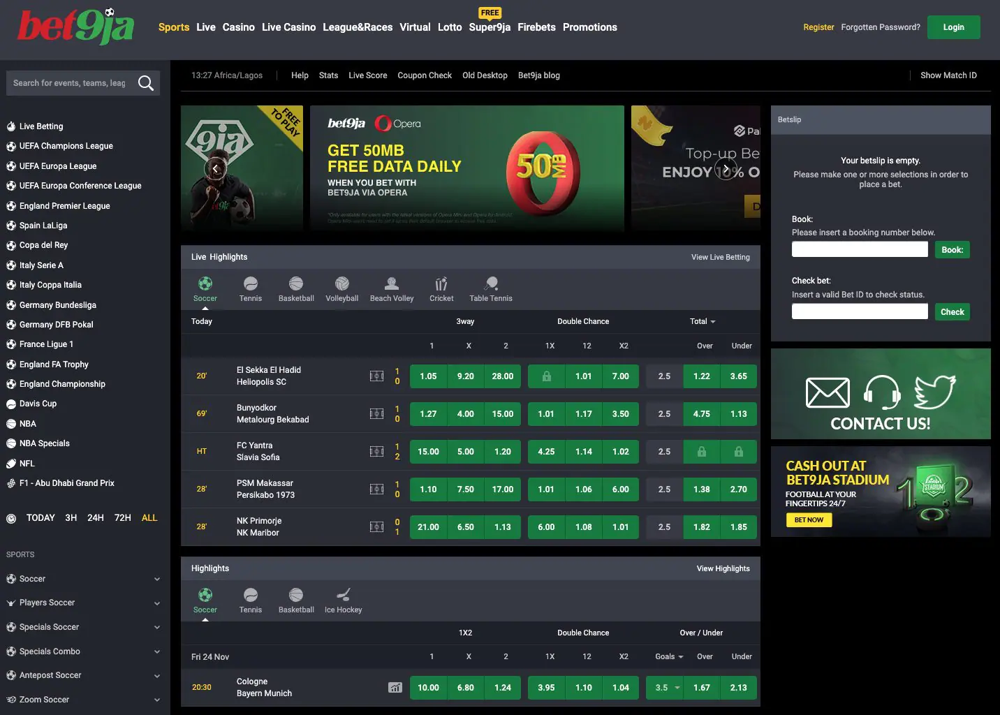 Bet9ja Algérie — paris sportifs et casino en ligne